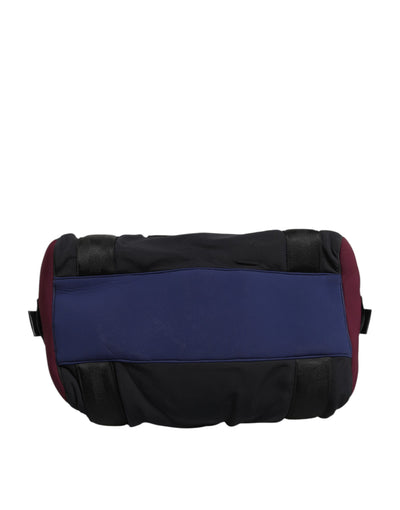 Dolce & Gabbana Schwarzer Maroon Hand Shoulder Duffel Reisetasche