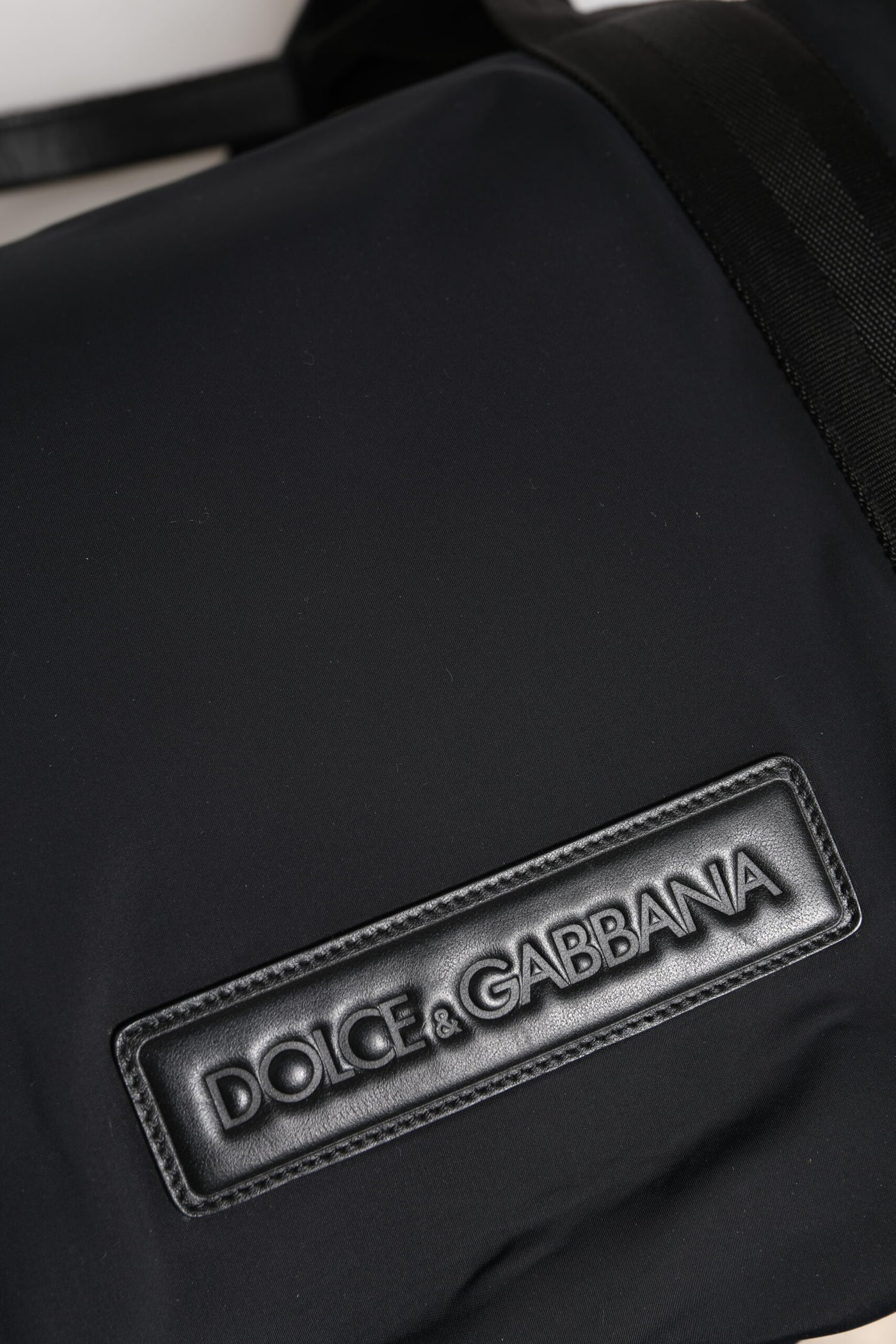Dolce & Gabbana Schwarzer Maroon Hand Shoulder Duffel Reisetasche