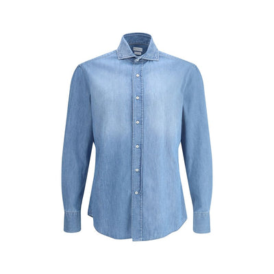 Brunello Cucinelli Denim-Hemd