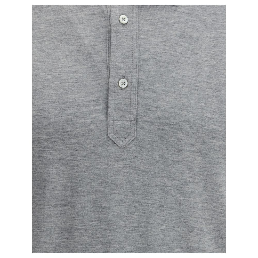 Brunello Cucinelli Polohemd aus Seide