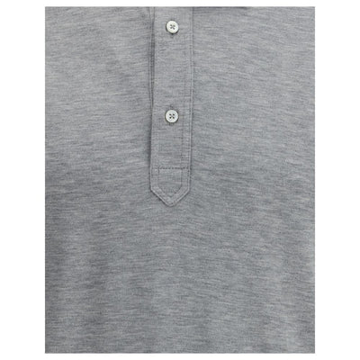 Brunello Cucinelli Polohemd aus Seide