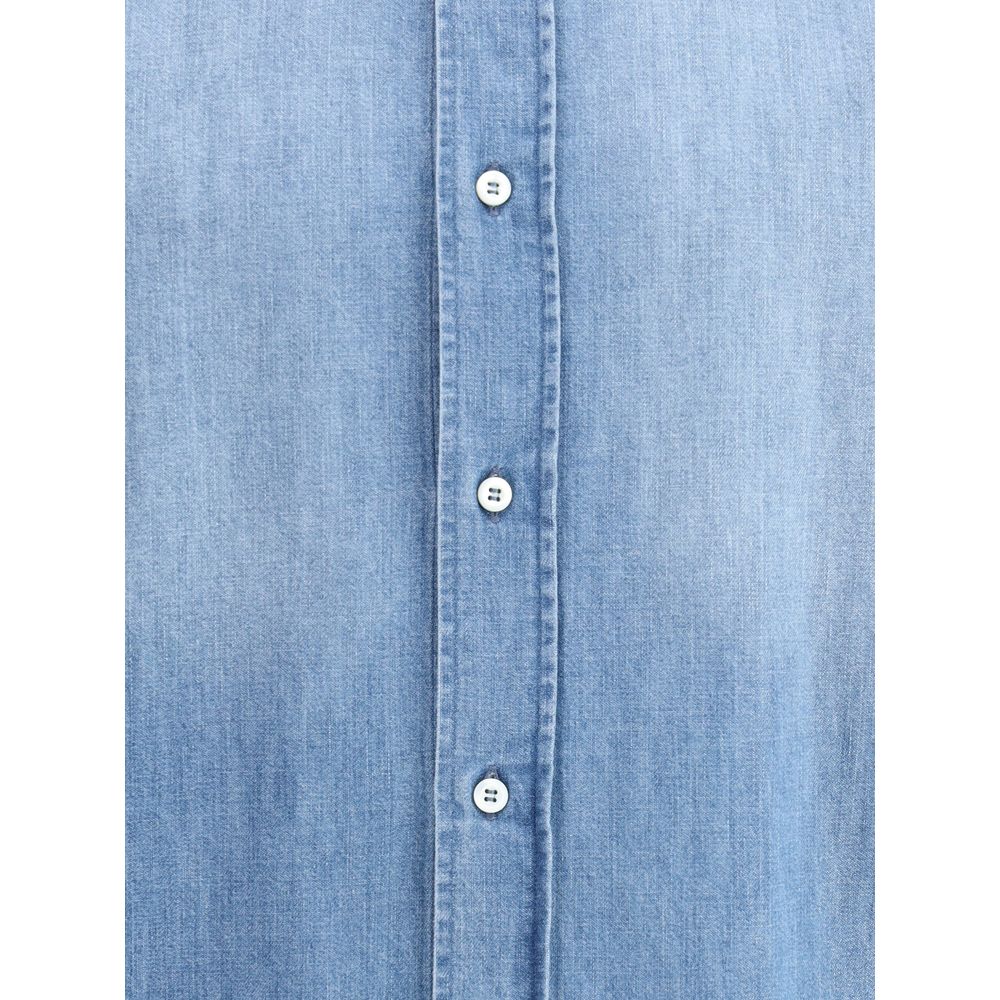 Brunello Cucinelli Denim-Hemd