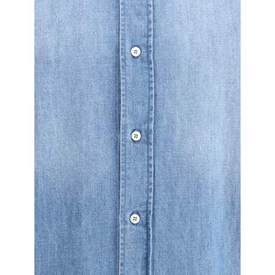 Brunello Cucinelli Denim-Hemd