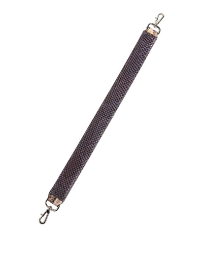 Dolce & Gabbana Beige Exotisches Leder Handtasche Accessoire Schulterriemen