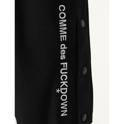 Comme Des Fuckdown Schwarze Viskose Herren Bermudashorts