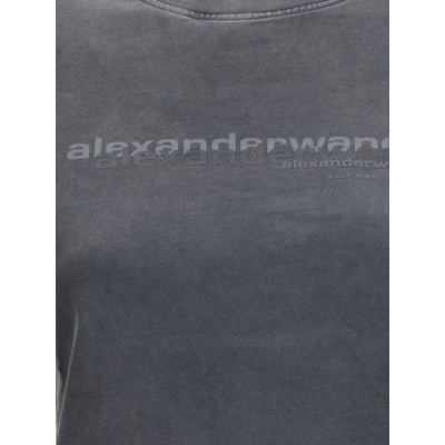 Alexander Wang Beschnittenes T-Shirt