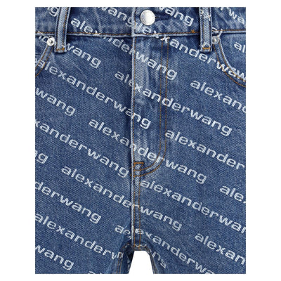 Alexander Wang Bite Denim Shorts