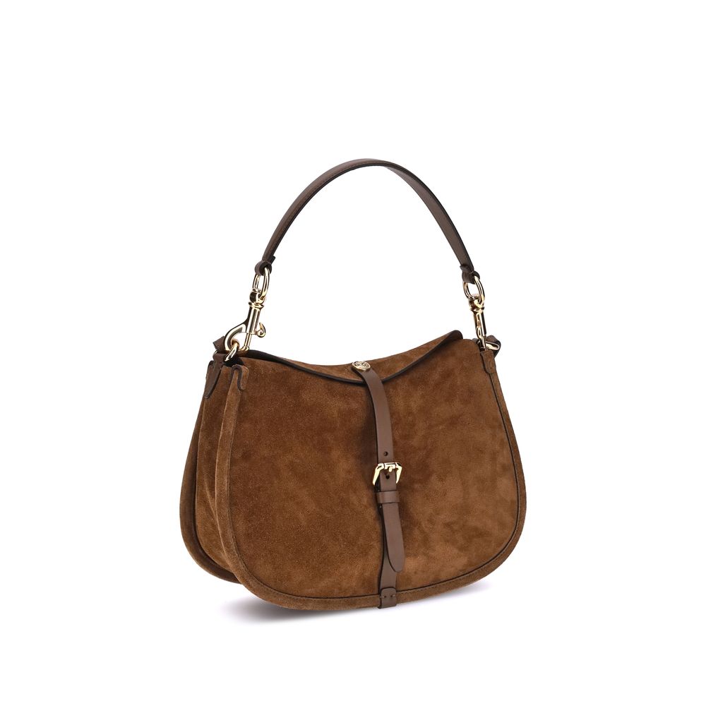 Etro Wildleder Pony Umhängetasche