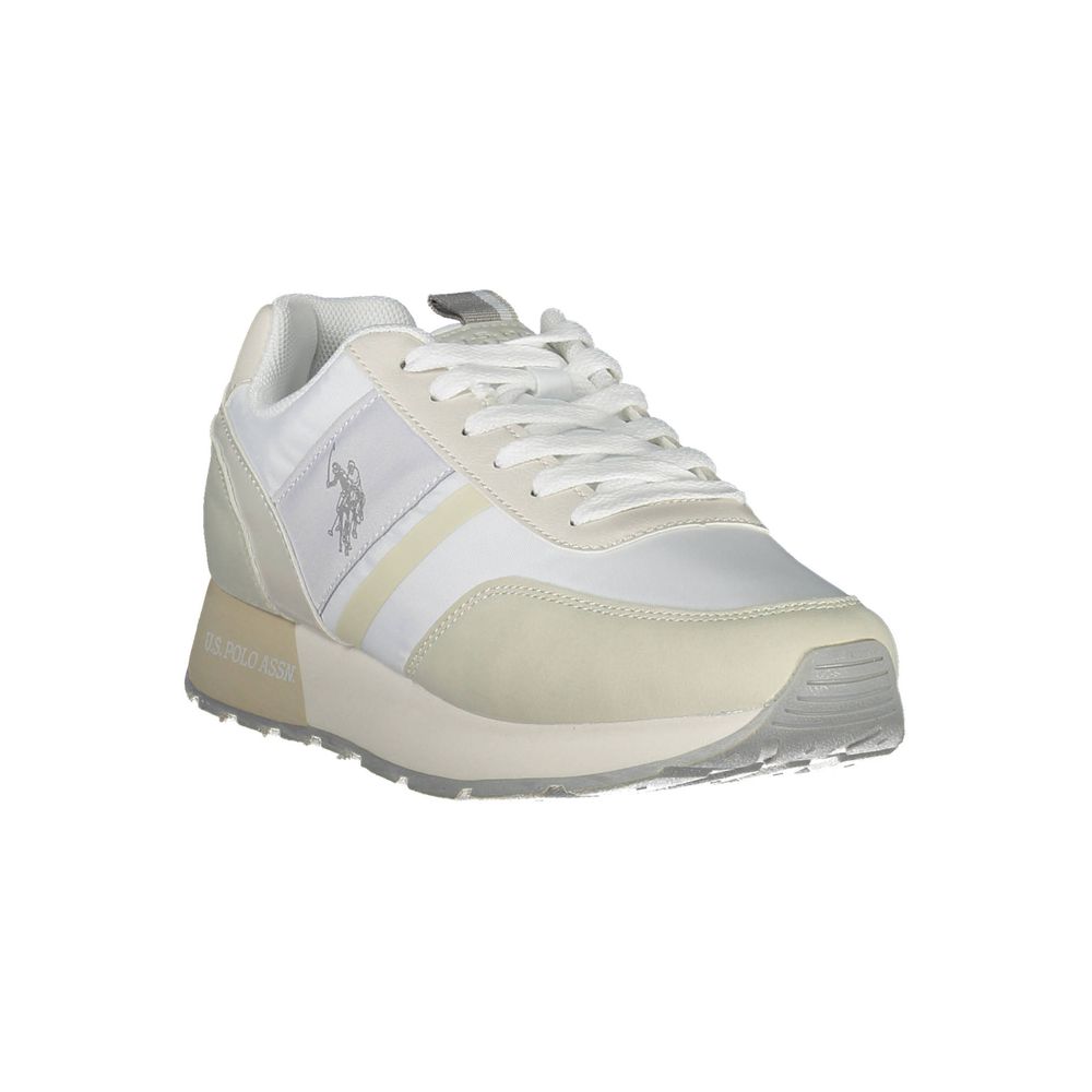 U.S. POLO ASSN. Sneaker aus weißem Nylon