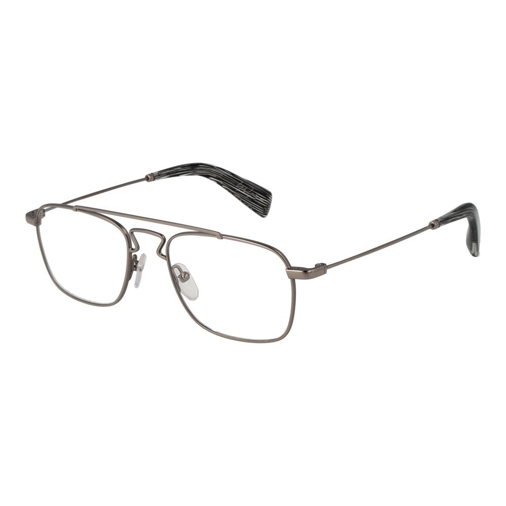 Yohji Yamamoto Silberne optische Unisex-Fassungen