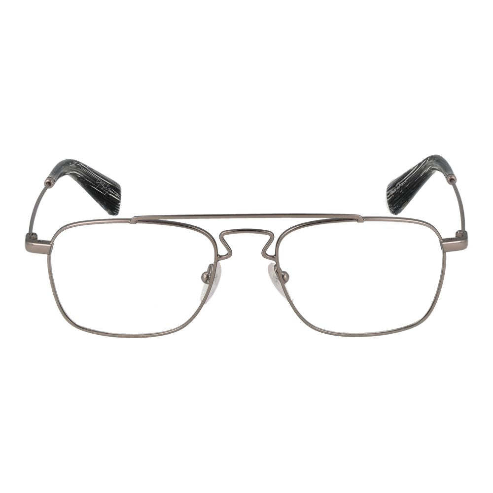 Yohji Yamamoto Silberne optische Unisex-Fassungen