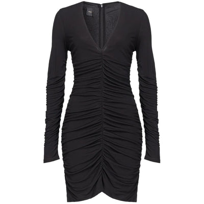 PINKO Schwarzes Nylonkleid