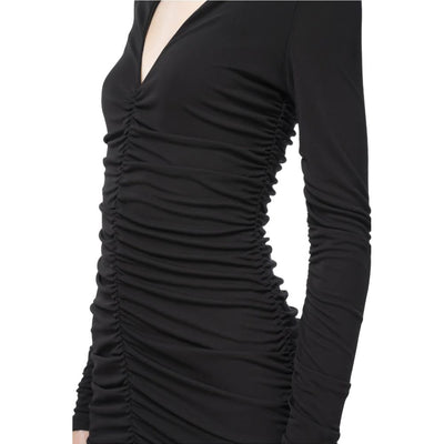 PINKO Schwarzes Nylonkleid