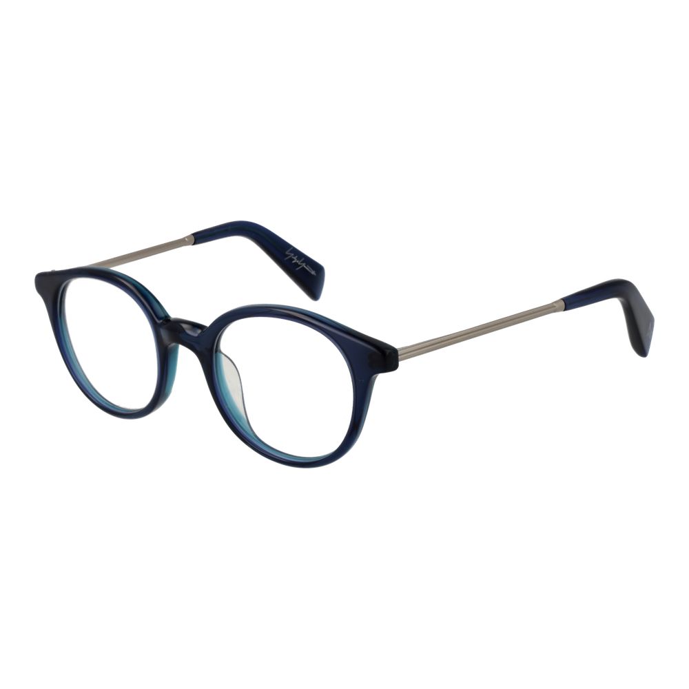 Yohji Yamamoto Blaue optische Unisex-Rahmen