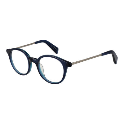 Yohji Yamamoto Blaue optische Unisex-Rahmen
