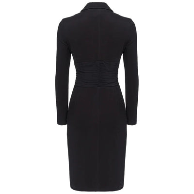 PINKO Schwarzes Viskosekleid