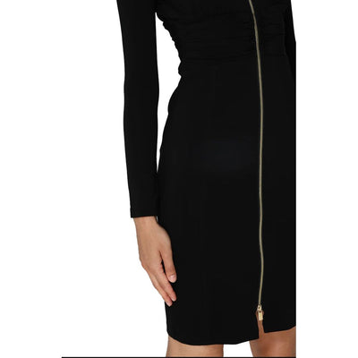 PINKO Schwarzes Viskosekleid
