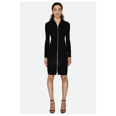 PINKO Schwarzes Viskosekleid