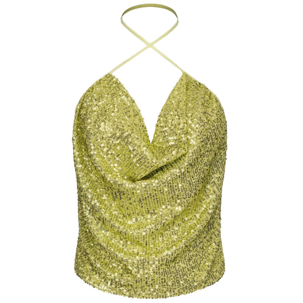 PINKO Grüne Polyester-Oberteile &amp