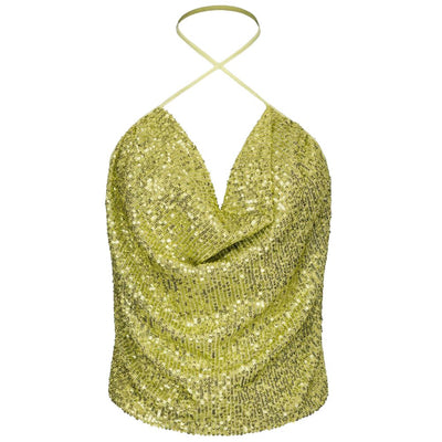 PINKO Grüne Polyester-Oberteile &amp