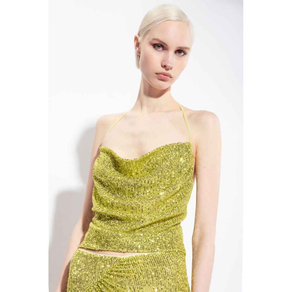 PINKO Grüne Polyester-Oberteile &amp