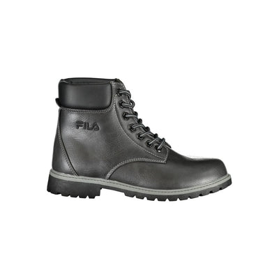 Fila Schwarzer Polyester-Stiefel