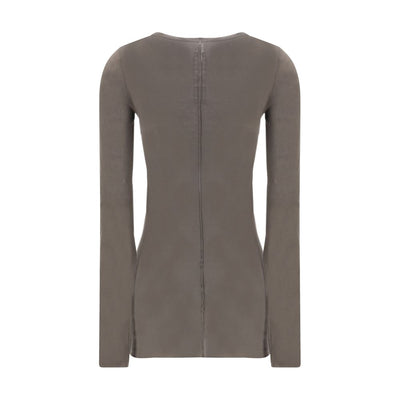 Rick Owens Langarm-Jersey aus Baumwolle