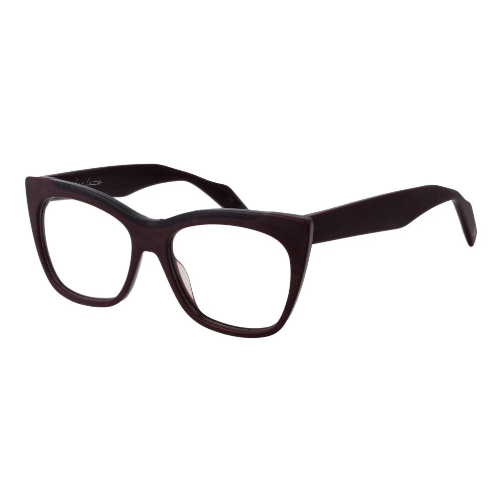 Yohji Yamamoto Lila optische Unisex-Fassungen