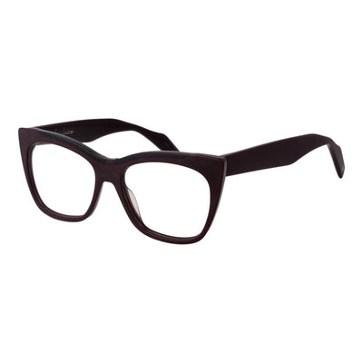 Yohji Yamamoto Lila optische Unisex-Fassungen