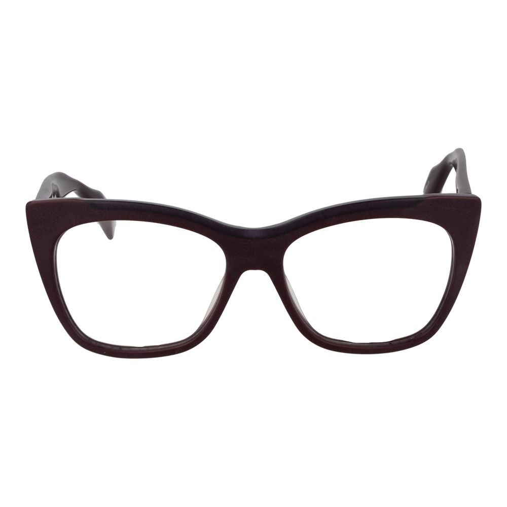 Yohji Yamamoto Lila optische Unisex-Fassungen