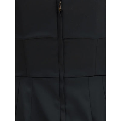 Dolce & Gabbana Satin-Midikleid