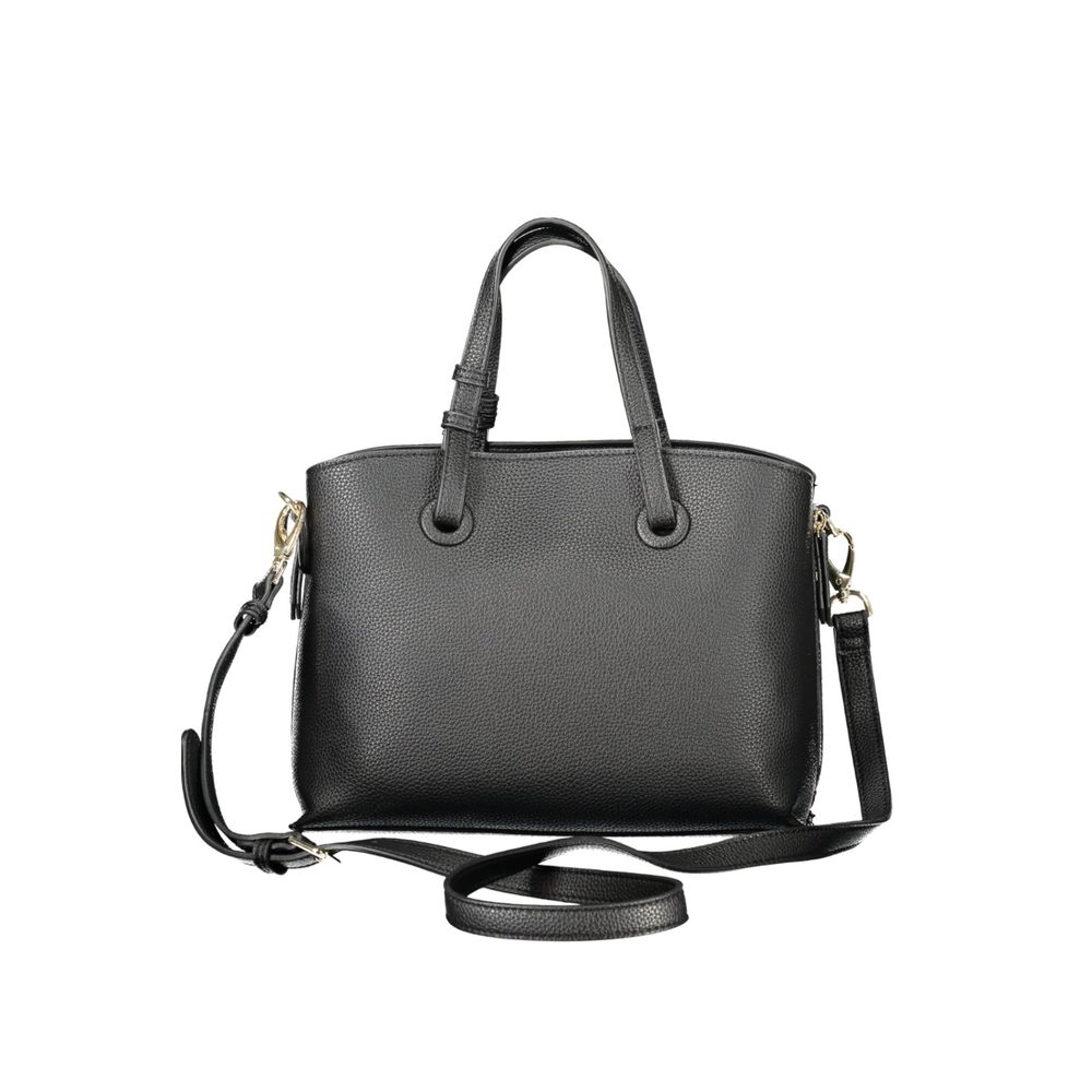 Mario Valentino Schwarz Polyethylen Frauen Handtasche