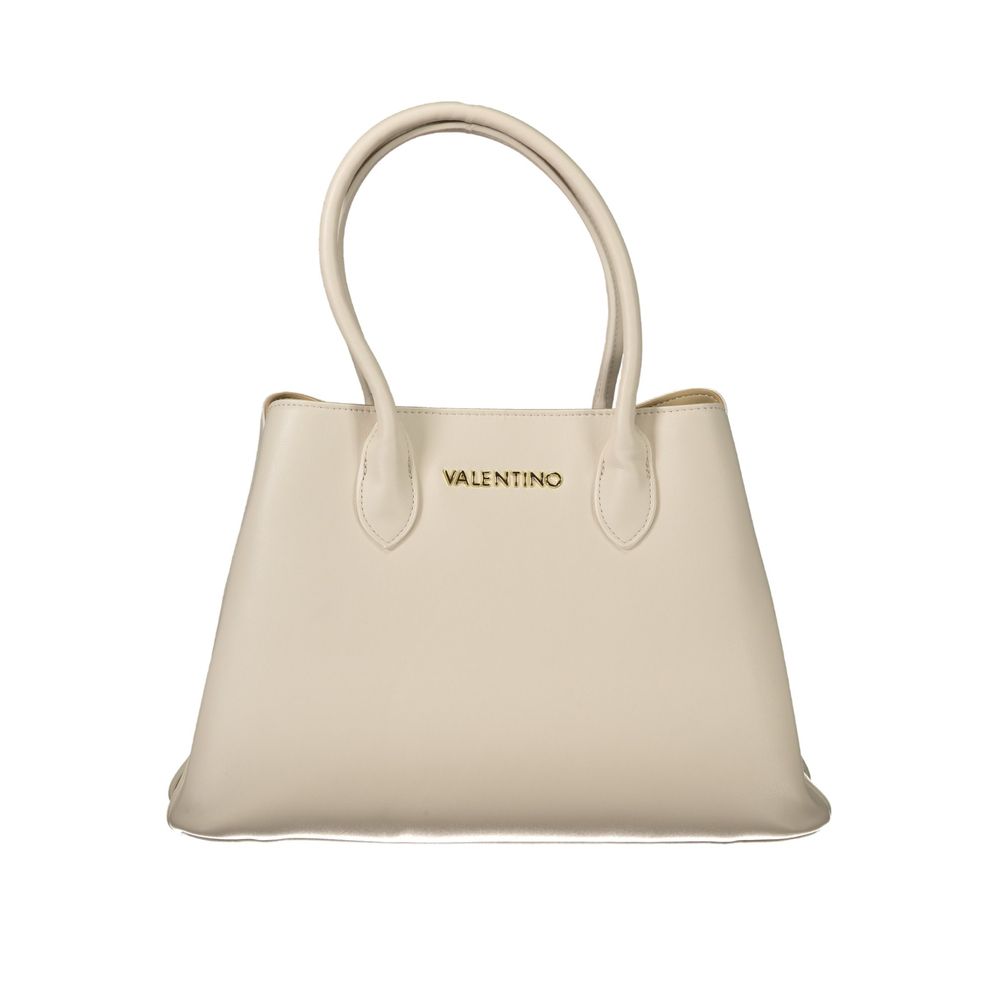 Mario Valentino Beige Polyethylen Frauen Handtasche