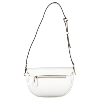 Guess Jeans Weiß Polyethylen Frauen Handtasche