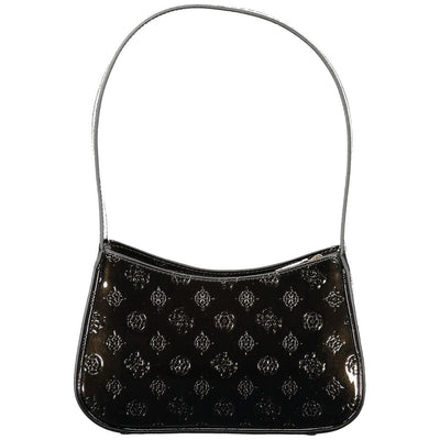 Guess Jeans Schwarz Polyethylen Frauen Handtasche