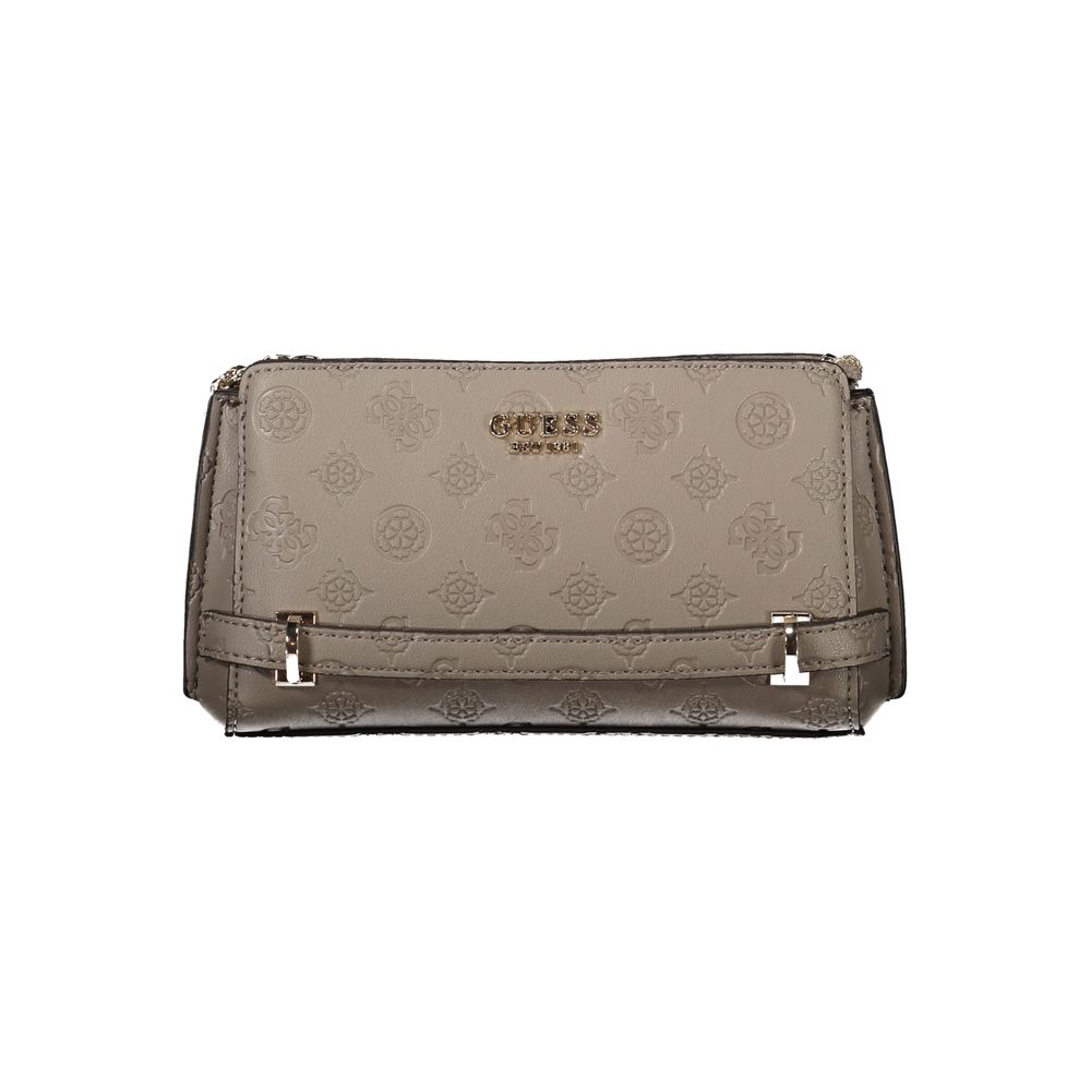 Guess Jeans Braun Polyethylen Frauen Handtasche