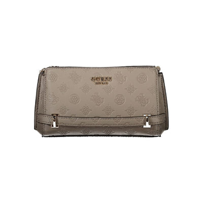 Guess Jeans Braun Polyethylen Frauen Handtasche