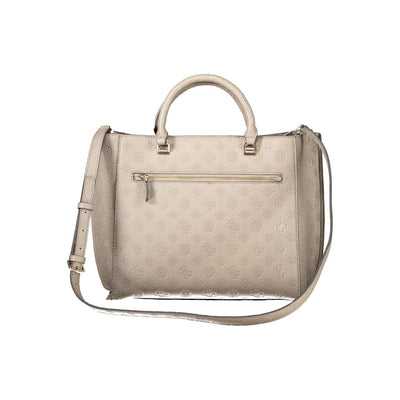 Guess Jeans Braun Polyethylen Frauen Handtasche