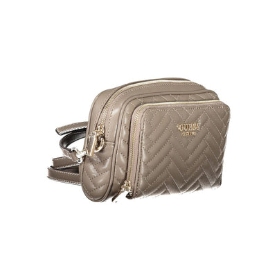 Guess Jeans Braun Polyethylen Frauen Handtasche