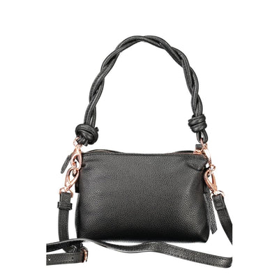 Mario Valentino Schwarz Polyethylen Frauen Handtasche
