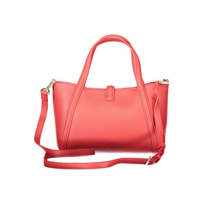 Mario Valentino Rote Polyethylen Frauen Handtasche
