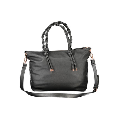 Mario Valentino Schwarz Polyethylen Frauen Handtasche