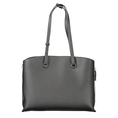 Mario Valentino Schwarz Polyethylen Frauen Handtasche
