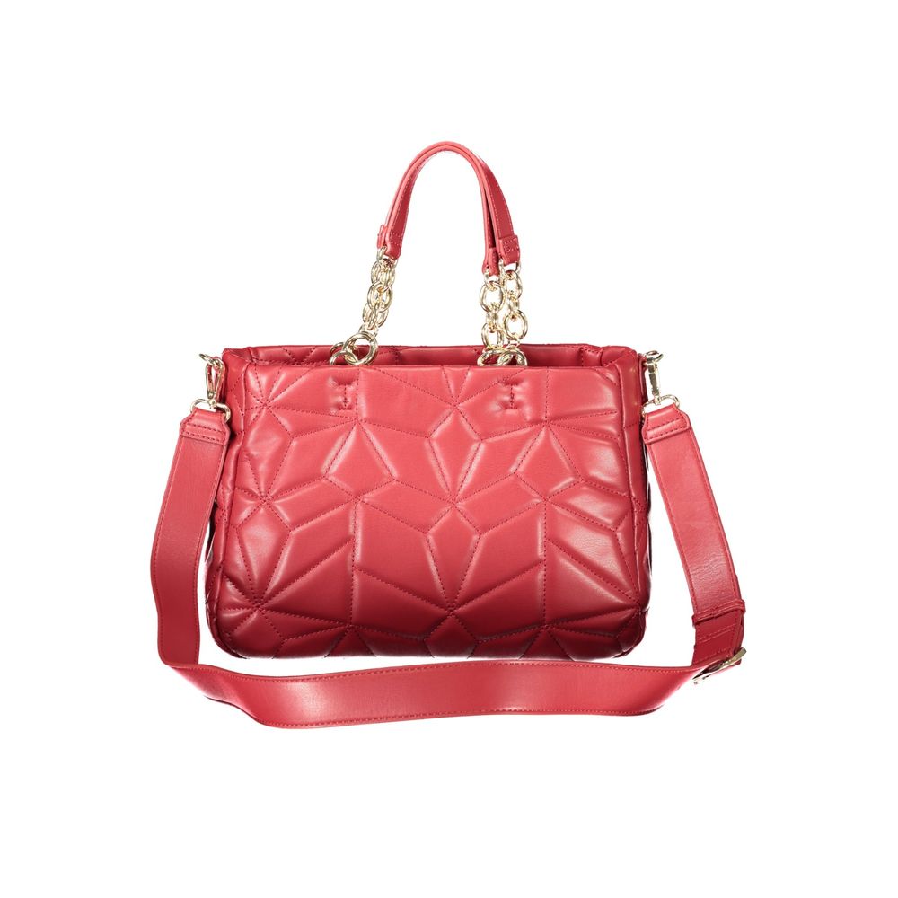 Mario Valentino Rote Polyethylen Frauen Handtasche