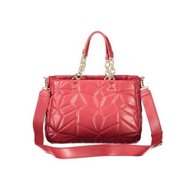 Mario Valentino Rote Polyethylen Frauen Handtasche