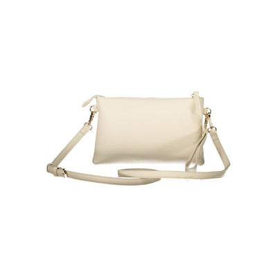 Mario Valentino Beige Polyethylen Frauen Handtasche