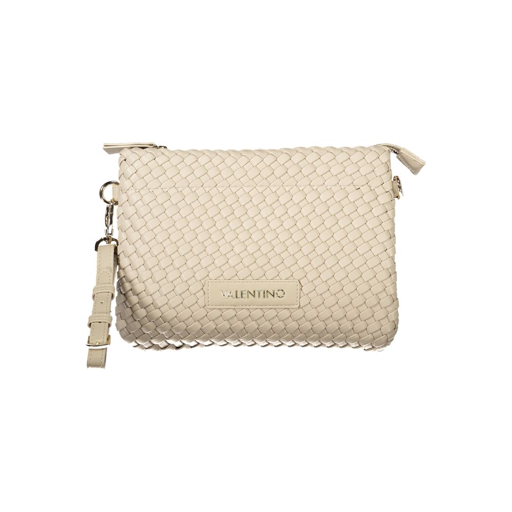 Mario Valentino Beige Polyethylen Frauen Handtasche