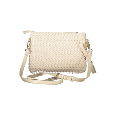 Mario Valentino Beige Polyethylen Frauen Handtasche
