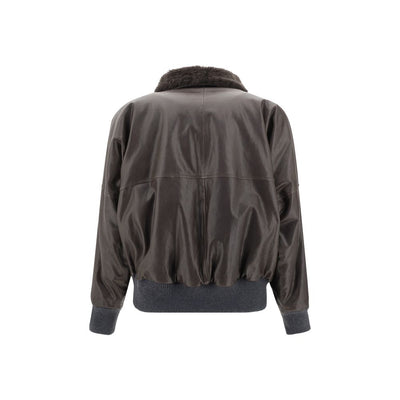 Brunello Cucinelli Lederjacke