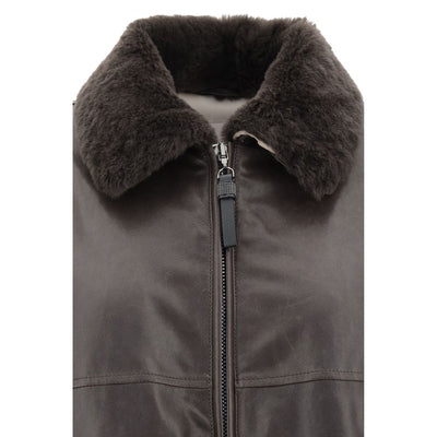 Brunello Cucinelli Lederjacke